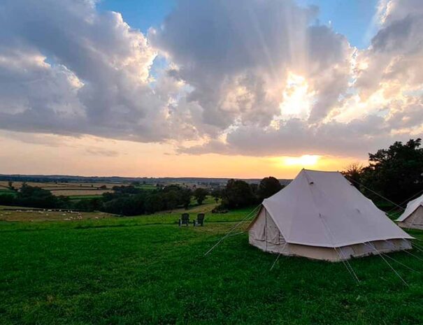 Twin Bell tent